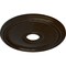 Ekena Millwork Diane Ceiling Medallion (Fits Canopies up to 5 3/8"), Hnd-Painted Bronze, 18"OD x 3 5/8"ID x 1 1/8"P CM18DIBZS - alternate 2